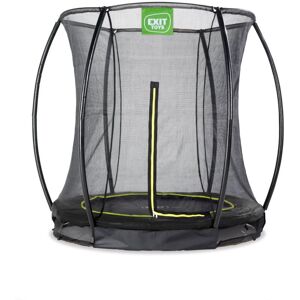 Exit Toys - exit Silhouette ground trampoline 6ft with safety net - black Exit Toys - exit Silhouette ground trampoline 6ft with safety net - black