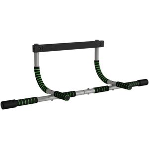 Homcom - Indoor Fitness Door Horizontal Bar Pull-ups Home Gym Upper Body Workout Green Homcom - Indoor Fitness Door Horizontal Bar Pull-ups Home Gym Upper Body Workout Green