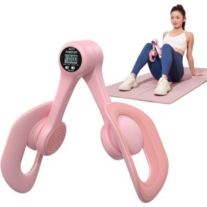 Leg Trainer, MERACH, Thighs Adductors Pectorals Device 360° with Counter, Pelvic Strengthening, Postpartum, Portable, Pink Leg Trainer, MERACH, Thighs Adductors Pectorals Device 360° with Counter, Pelvic Strengthening, Postpartum, Portable, Pink