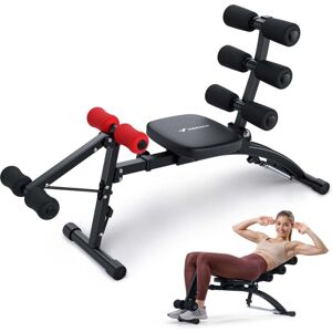 MERACH Abdominal Exercise Machine - Black, Max Load 136KG, Compact & Portable Ab Trainer MERACH Abdominal Exercise Machine - Black, Max Load 136KG, Compact & Portable Ab Trainer
