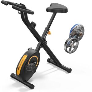 MERACH Foldable Exercise Bike, Compact and Silent, 16 Magnetic Levels, LED Screen, Tablet Holder, Home Use MERACH Foldable Exercise Bike, Compact and Silent, 16 Magnetic Levels, LED Screen, Tablet Holder, Home Use