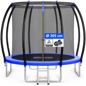 Trampoline ø 244/305 cm tüv Rheinland gs Certificate Set Safety Net Inside Ladder Edge Protection Kids Children Garden Outdoor 305 cm - Monzana Trampoline ø 244/305 cm tüv Rheinland gs Certificate Set Safety Net Inside Ladder Edge Protection Kids Children Garden Outdoor 305 cm - Monzana