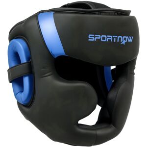 Sportnow - Boxing Headguard w/ Adjustable Strap for Sparring, Kickboxing, Blue Sportnow - Boxing Headguard w/ Adjustable Strap for Sparring, Kickboxing, Blue