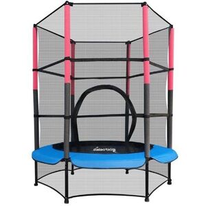 KMS - galactica Children's Mini Trampoline With Safety Net – 4.5FT Kids Rebounder Blue KMS - galactica Children's Mini Trampoline With Safety Net – 4.5FT Kids Rebounder Blue