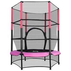 KMS - galactica Children's Mini Trampoline With Safety Net – 4.5FT Kids Rebounder Pink KMS - galactica Children's Mini Trampoline With Safety Net – 4.5FT Kids Rebounder Pink