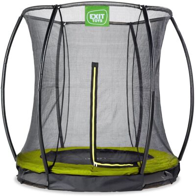 Exit Toys - exit Silhouette ground trampoline 6ft with safety net - green Exit Toys - exit Silhouette ground trampoline 6ft with safety net - green