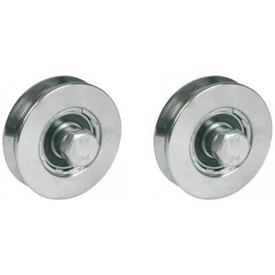 Parnells 200mm V Groove Wheel - Set Of 2 Parnells 200mm V Groove Wheel - Set Of 2