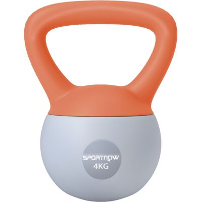 SPORTNOW - 4KG - Soft Body - Non-Slip Handle - Kettlebell SPORTNOW - 4KG - Soft Body - Non-Slip Handle - Kettlebell
