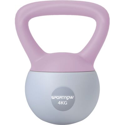 SPORTNOW 4KG - Soft Body - Purple/Gray - Kettlebell SPORTNOW 4KG - Soft Body - Purple/Gray - Kettlebell