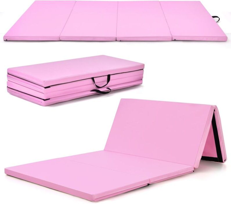 Yoga Mat Thick Non Slip Gymnastic Mat Padded Exercise Fitness Pilate Workout Mat - Costway