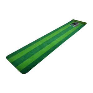 Hillman Hilllman PGM Two-Tone Artificial Turf Golf Putting Green with Auto-Return Putting Cup