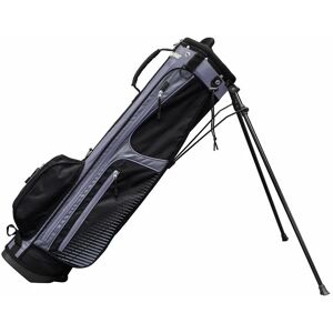 6�۝ Weekend Stand Bag Black/Silver - Black/Silver - Longridge