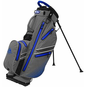 2 Waterproof Stand Bag Blue/Grey/Blue - Blue/Grey/Blue - Longridge