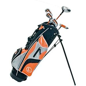 Junior Challenger Package Age 8+ - 5 rh Clubs Black/Orange - Black/Orange - Longridge