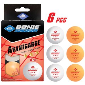 3-Star Avantgarde Poly 40+ Ball - 6 Pack - - - Donic