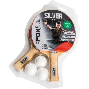Fox Tt - Silver 2 Player Table Tennis Set - Multi