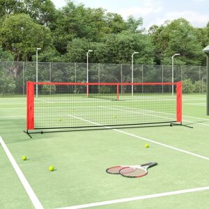 BERKFIELD HOME Royalton Tennis Net Black and Red 300x100x87 cm Polyester