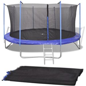 Sweiko - Safety Net pe Black for 3.66 m Round Trampoline VDTD04291