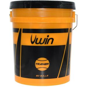 Uwin - Trainer Tennis Balls - Bucket of 60 balls - Multi