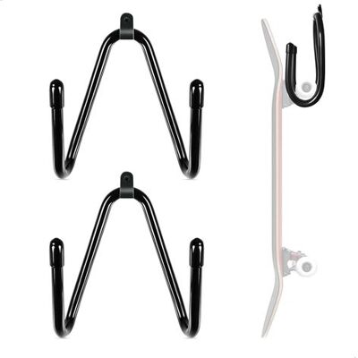 OEM 1 Pair Wall Mounted Skateboard Rack, Ski Rack, Wall Shelf, Snowboard Display Rack, Car Skis, Storage Hooks, Boards Like Skateboards OEM 1 Pair Wall Mounted Skateboard Rack, Ski Rack, Wall Shelf, Snowboard Display Rack, Car Skis, Storage Hooks, Boards Like Skateboards