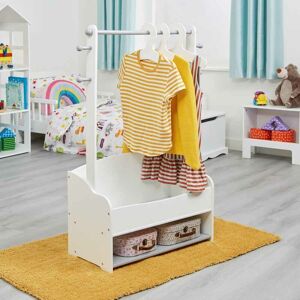 LIBERTY HOUSE TOYS LTD Kids Hanging Rail with extra storage