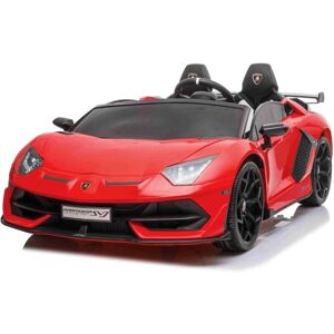 OUTDOOR TOYS Licensed Lamborghini svj 24V Drift Model Ride On Electric Car - Red - Red