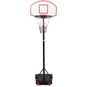 BERKFIELD HOME Mayfair Basketball Stand White 216-250 cm Polyethene