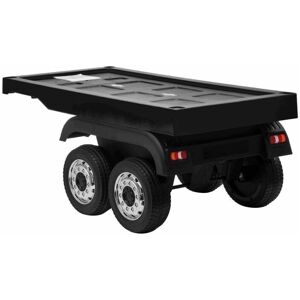 OUTDOOR TOYS OutdoorToys Licensed Actros 12V Ride On Lorry Trailer - Black - Black