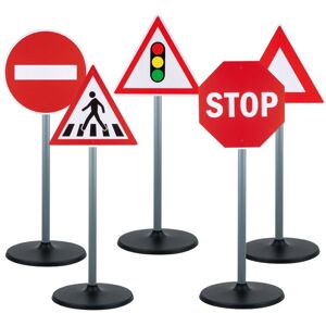 Outdoor Toys - Pack of 5 Play Road Signs