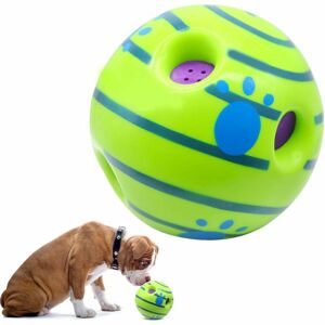 DEWDAT Interactive Dog Toy, Fun Giggle Sounds Ball Puppies Training Playing Safe Funny Sound Talking Babble Ball DEWDAT Interactive Dog Toy, Fun Giggle Sounds Ball Puppies Training Playing Safe Funny Sound Talking Babble Ball