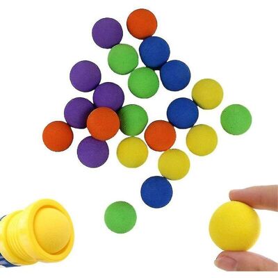 SNQ 100 Air Gun Refill Balls, Soft Foam Balls, Round Spherical Balls, Refill Pack for Outdoor Sports Games, Blaster Balls SNQ 100 Air Gun Refill Balls, Soft Foam Balls, Round Spherical Balls, Refill Pack for Outdoor Sports Games, Blaster Balls