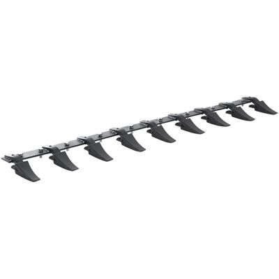 Mophorn Bucket Tooth Bar, 72'', Heavy Duty Tractor Bucket 9 Teeth Bar for Loader Tractor Skidsteer, 4560 lbs Load-Bearing Capacity Bolt On Design, Mophorn Bucket Tooth Bar, 72'', Heavy Duty Tractor Bucket 9 Teeth Bar for Loader Tractor Skidsteer, 4560 lbs Load-Bearing Capacity Bolt On Design,