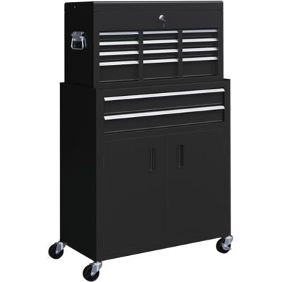 Unbranded Portable Metal Tool Box On Wheels Featuring Six Drawers, Perfect For Garage And Workshop Organization Unbranded Portable Metal Tool Box On Wheels Featuring Six Drawers, Perfect For Garage And Workshop Organization