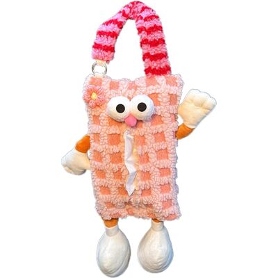 PUNNYB Car Rear Tissue Holder Cartoon Animal Plush Paper Bags Fun PUNNYB Car Rear Tissue Holder Cartoon Animal Plush Paper Bags Fun