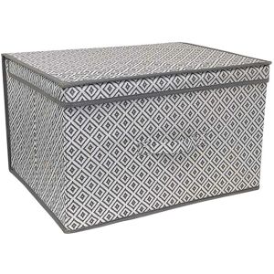 The Magic Toy Shop - geo storage box - Grey