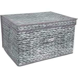 The Magic Toy Shop - weave grey storage box - Grey