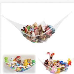 MCBOSON 1 Piece Plush Toy Net Storage, Toy Hammock for Stuffed Animals, Mesh Corner Hammock for Playroom, Storage Net for Baby/Children's Room - Wall Mounted MCBOSON 1 Piece Plush Toy Net Storage, Toy Hammock for Stuffed Animals, Mesh Corner Hammock for Playroom, Storage Net for Baby/Children's Room - Wall Mounted