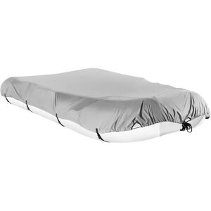 MSW Inflatable Boat Cover Dinghy Cover rib Cover Marine-Grade Polyester Grey