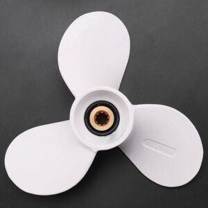Tlily - 3X 7 1/2X7 for 4Hp 5Hp 6Hp Aluminum Propellers Spine 9 Tooth Marine Outboard Boat Engines 6E0-45943-01-El