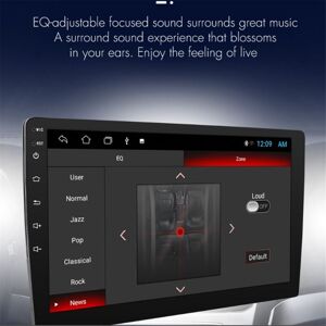 Tlily - TS7 Car Radio Multimedia Video Player for Android Auto 2 Din Carplay gps 9 Inches