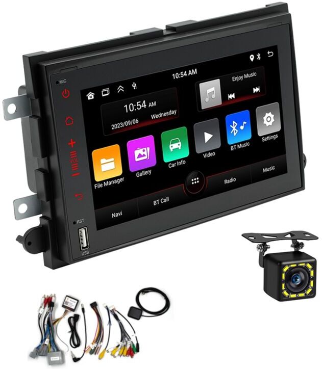 Tlily - Android 13 7 Inch 2+32G Car Radio Player gps Navigation for 2007-2014 Auto CarPlay Stereo