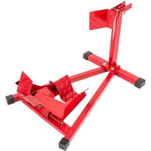 Tectake - Motorbike stand - paddock stand, motorcycle stand, motorbike stand - red