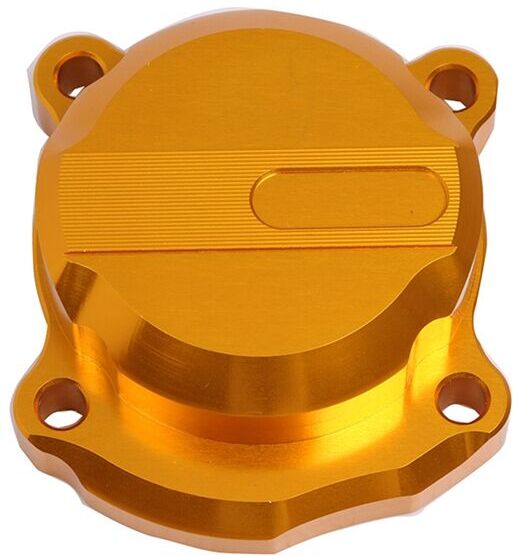 TLILY Motorcycle Engine Oil Filter Cap Cover Guard Water Oil Fuel for Honda CRF300L CRF300 Rally crf 300 l 2021 2022(Gold)