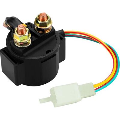 OEM Solenoid Starter Relay For Atv 4-stroke Gy6 Engine 50/100/125/150/200/250cc Dirt Bike Scooter Go Kart Dne Buggy Quad 4 Wheelers Pit Bike Moped Roketa Ssr Taotao Sunl Coolster OEM Solenoid Starter Relay For Atv 4-stroke Gy6 Engine 50/100/125/150/200/250cc Dirt Bike Scooter Go Kart Dne Buggy Quad 4 Wheelers Pit Bike Moped Roketa Ssr Taotao Sunl Coolster