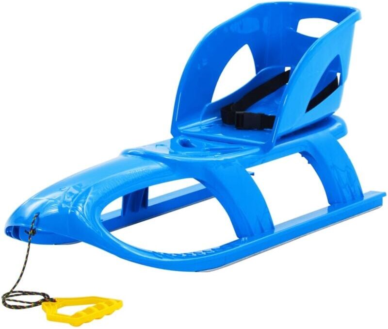 Vidaxl - Sledge with Seat Blue 102.5x40x23 cm Polypropylene
