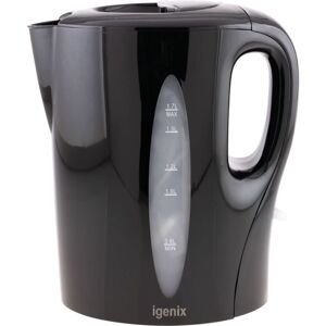 Igenix - 1.7LTR Black Cordless Jug Kettle - Black