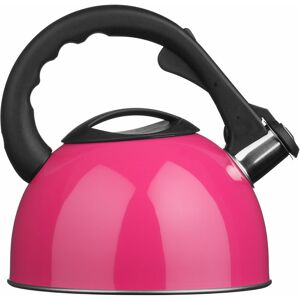 Premier Housewares - Hot Pink Whistling Kettle - 2.5Ltr