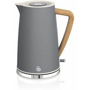 1.7L Nordic Grey Cordless Kettle - Swan