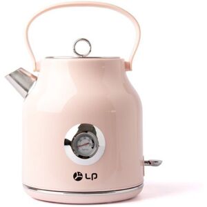 TEHTUY Name - Retro Kettle - 1.7 Litre Capacity - Stainless Steel - Electric Kettle - Pink - Temperature Display - 360° Swivel TEHTUY Name - Retro Kettle - 1.7 Litre Capacity - Stainless Steel - Electric Kettle - Pink - Temperature Display - 360° Swivel