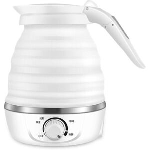Tlily - Travel Foldable Electric Kettle, 800W Fast Boiling, Portable Silicone Kettle,600ml, 110V,US Plug Tlily - Travel Foldable Electric Kettle, 800W Fast Boiling, Portable Silicone Kettle,600ml, 110V,US Plug